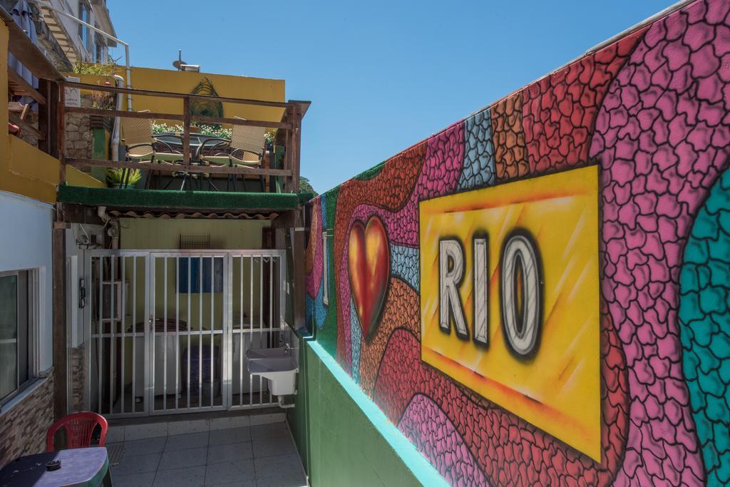 Babilonia Rio Hostel Rio de Janeiro Bagian luar foto